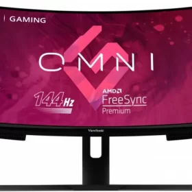 VIEWSONIC VX3418-2KPC 34” UWQHD 144Hz Curved Gaming Monitor