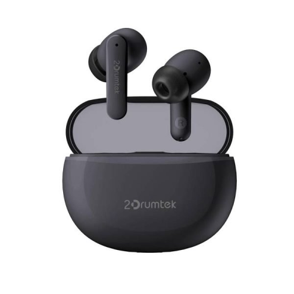 A4tech 2Drumtek B25 True Wireless Earphone Ash Grey/Grayish White - Image 2