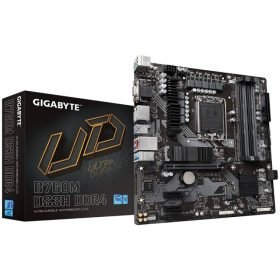 Gigabyte B760M DS3H DDR4 Intel 12/13th Gen microATX Motherboard