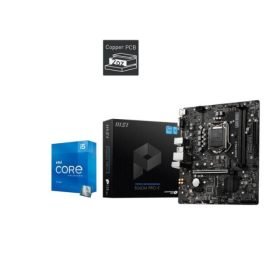 Intel Core i5-11600K Processor Box Packed+MSI B560M PRO-E LGA 1200 MATX MOTHERBOARD