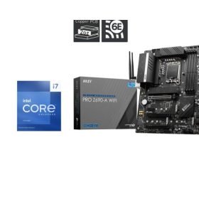 I7 13700KF BOX PACKED PROCESSOR+MSI Z690-A WIFI DDR5 MOTHERBOARD