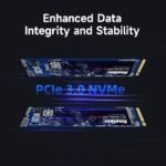 KingSpec 256GB M.2 NVMe SSD, 2280 PCIe Gen3x4 Internal Solid State Drive - Image 2
