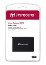 Transcend ‎ TS-RDF9K2 UHS-II USB 3.1 Gen 1 High-Speed Performance of SDXC/SDHC UHS-II Memory Cards Multi Card Reader USB Type-A, Black