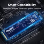 KingSpec 256GB M.2 NVMe SSD, 2280 PCIe Gen3x4 Internal Solid State Drive - Image 4