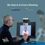 AnkerWork B600 Video Bar with 4-in-1 Design (2K Cam with Speaker, Mic, Light), AI Video Conference Cam, 2K Computer Cam with Mic, Noise Cancellation, 4-Mic Array, Webcam with Speaker, Built-in Light - Image 3