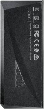 ADATA EC700G Aluminum USB 3 Gen 2 Type-C M.2 2280/2242/2230 PCIe/NVMe/SATA SSD External Portable Enclosure Case Adapter Tool-Less Design (AEC700GU32G2-CGY) - Image 3