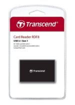 Transcend TS-RDF8K2 USB 3.1 Gen 1 SDXC/SDHC UHS-I, microSDXC/SDHC UHS-I and CompactFlash Memory Cards Multi Card Reader USB Type-A - Image 3