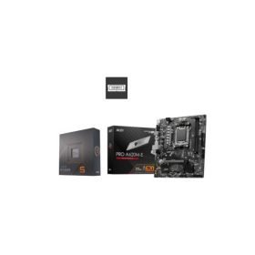AMD Ryzen 5 7600X BOX PACKED+MSI PRO A620M-E DDR5 MOTHERBOARD