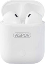 Aspor A616 TWS Bluetooth Earbuds with Microphone - White