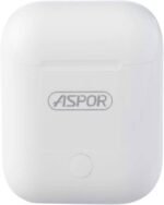 Aspor A616 TWS Bluetooth Earbuds with Microphone - White - Image 2