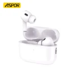Aspor A620 TWS Bluetooth Earbuds PRO2 Wireless Charging Upto 30 Hours Pop up Window White Earphones - Image 2