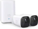 Eufy T88413D2 Security Cam 2,365 Day Battery, 2Kit with HomeBase