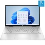 HP Pavilion x360 14-EK0033DX 2-in-1 Laptop - Intel Core i5-1235U 8GB DDR4 512GB SSD Intel Graphics Fingerprint Reader 14" FHD IPS Touchscreen Backlit KB Windows 11 | Natural Silver