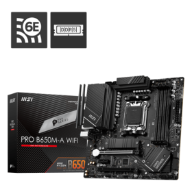 MSI PRO B650M-A WiFi ProSeries Motherboard