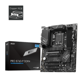 MSI PRO B760-P DDR4 LGA1700 ATX MOTHERBOARD