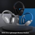REDRAGON H848 IRE PRO WIRELESS GAMING HEADPHONES-BLUE - Image 3