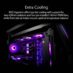 Asus Rog Hyperion GR701 Full-Tower E-ATX Case - Black - Image 4