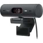 Logitech Brio 500 Full HD 1080p Webcam with Show Mode - Graphite