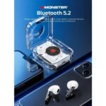 Lenovo MONSTER AIRMARS XKT01 True Wireless Earbuds – Black/White - Image 3