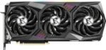 MSI GeForce RTX 3080 Ti 12GB GDRR6X 320-Bit HDMI/DP Nvlink Torx Fan 3 Ampere Architecture OC Graphics Card (RTX 3080 Ti Gaming X Trio 12G) - Image 2