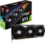 MSI GeForce RTX 3080 Ti 12GB GDRR6X 320-Bit HDMI/DP Nvlink Torx Fan 3 Ampere Architecture OC Graphics Card (RTX 3080 Ti Gaming X Trio 12G)