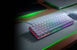 Razer™ Huntsman Mini 60% Gaming Keyboard (White Keyboard Purple Switch) - Image 2