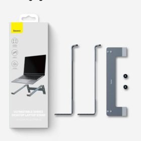 Baseus UltraStable Series Desktop Laptop Stand (4-Gear Adjustable) Space Grey