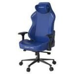 DXRacer Craft Pro Classic Gaming Chair (Black/White/Indigo)- Free Delivery