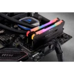 VENGEANCE® RGB PRO 32GB (2 x 16GB) DDR4 DRAM 3200MHz C16 Memory Kit — Black - Image 3