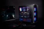 XPG BATTLECRUISER Super Mid-Tower 4 RGB Fans Tempered Glass Panel Black Gaming Case - Image 2