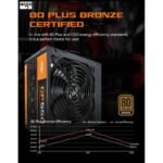 Aigo GP650 Active Power 80PLUS BRONZE Desktop Power Supply - Image 3