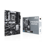 ASUS Prime B760-PLUS, an Intel® B760 LGA 1700 ATX motherboard with PCIe 5.0, three PCIe 4.0 M.2 slots, DDR5, Realtek 2.5Gb Ethernet