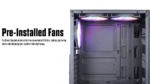 Boost Cheetah PC Case With 3 RGB Fans - Image 2