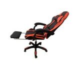 Boost Surge Gaming Chair with Footrest (Black/Red) - Image 2