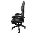 Boost Surge Gaming Chair with Footrest - Black/Grey - Image 2