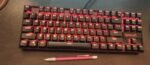 REDRAGON K552 KUMARA RED LIGHT MECHANICAL GAMING KEYBOARD