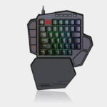 Redragon DITI X K601 RGB One-handed Programmble Mechanical Gaming Keyboard Blue Switch