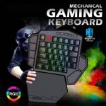 Redragon DITI X K601 RGB One-handed Programmble Mechanical Gaming Keyboard Blue Switch - Image 2
