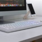 Redragon K539 Anubis 80% Wireless RGB Mechanical Keyboard, 5.0 Bluetooth/2.4 Ghz/Wired Tri-Mode TKL-White - Image 2