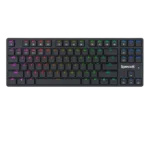 Redragon K539 Anubis 80% Wireless RGB Mechanical Keyboard, 5.0 Bluetooth/2.4 Ghz/Wired Tri-Mode TKL-Black