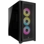 Corsair 5000D RGB Airflow Mid-Tower ATX Case - Black