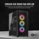 Corsair 5000D RGB Airflow Mid-Tower ATX Case - Black - Image 3