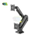 Kaloc DS110-2 Dual Monitor Desk Mount - Articulating Gas Spring Multi Way Stand - Fits 17 - 32 Inch Screens - Image 2