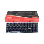 Inphic V910H RGB Mechanical Keyboard | Multiple Lighting Modes | Metal Body | Blue Switch