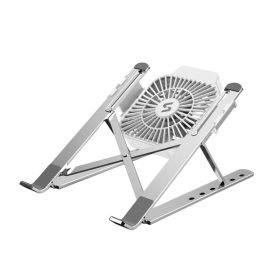 JF-054S2 Laptop Stand with Cooling Fan For Notebook Tablet Phone 6 Speed Adjustment Folding Portable
