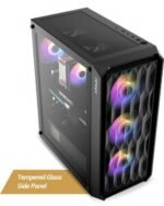 Antec NX292 RGB Mid-Tower Gaming Computer Case - Black - Image 2