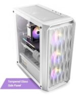 Antec NX292 RGB Mid-Tower Gaming Computer Case - White - Image 2