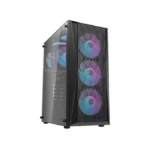 Dark Flash DK352 Mesh ATX Gaming Tower Case - Black