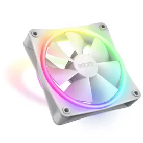 NZXT F140 RGB DUO 140mm Dual-Sided RGB Case Fan (Black/White) - Image 2