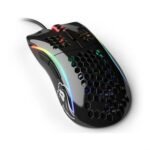 Glorious Model D Glossy Extreme Lightweight Ergonomic Gaming Mouse (Black/White) - Image 2